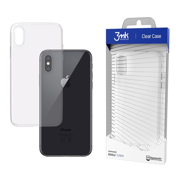 Apple iPhone X - 3mk Clear Case zdjęcie 1