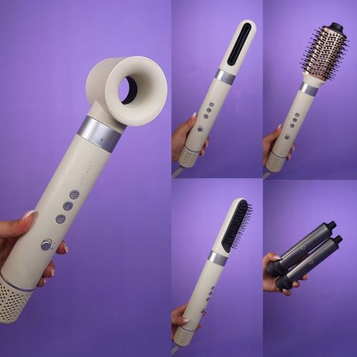 MOCNA SUSZARKA LOKÓWKA DO WŁOSÓW 6W1 3 PRĘDKOŚC Z JONIZACJA 1400W na Arena.pl