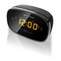 Muse | Radio z zegarem PLL | M-150CR | Funkcja alarmu | Czarny