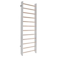 drabinka gimnastyczna klasyczna szara 230x80 cm