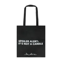 loveline torba bawełniana tote bag z nadrukiem spoiler alert