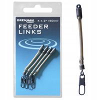 2 x ŁĄCZNIK DRENNAN FEEDERLINK LARGE 5cm