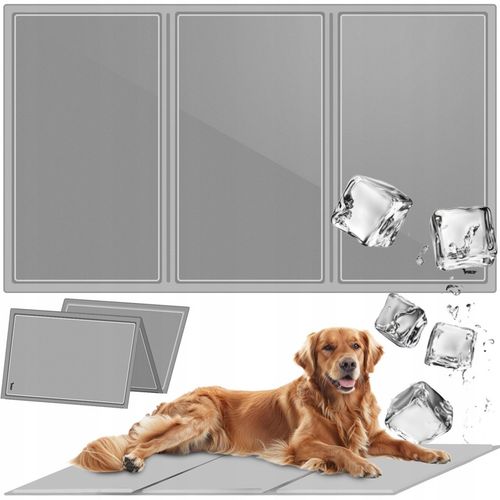 Mata Chłodząca dla Psa Kota Zwierząt Żelowa Składana XXL Legowisko 110x70cm na Arena.pl