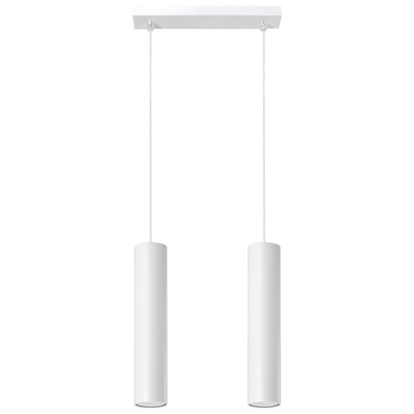 Lampa wisząca LAGOS 2 biały zdjęcie 1