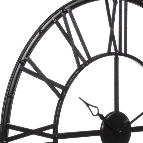 ZEGAR ŚCIENNY VINTAGE CZARNY 70 CM na Arena.pl