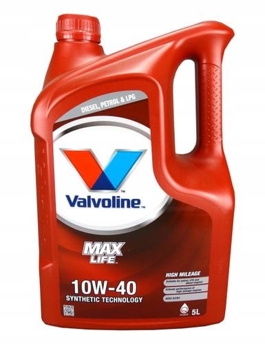 OLEJ VALVOLINE MAXLIFE 10W-40 5L na Arena.pl