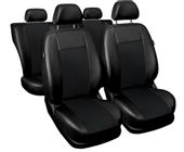 Uniwersalne pokrowce z alcantary SUPERIOR Czarne do Opel Frontera A B