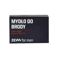 ZEW for men, Mydło do brody z węglem drzewnym, 85ml