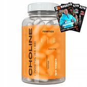 nowmax CHOLINA + INOZYTOL 90 KAPS 600mg WĄTROBA CHOLINE INOSITOL METABOLIZM