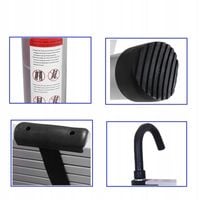 WIELOFUNKCYJNA MOCNA 6,2m DRABINA ALUMINIOWA Drabina Składana 150kg