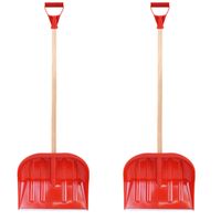 2x Łopata śniegowa 45cm Zgarniacz do śniegu