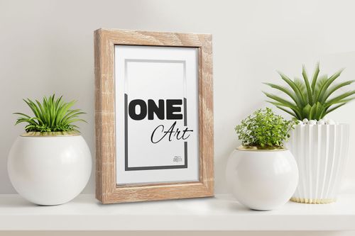 Ramka na zdjęcia Hekla 15x20 foto MDF stojąca sonoma jasna 1szt. na Arena.pl