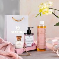 GLANTIER ZESTAW PREZENTOWY 585 (perfumy + olejek + krem)