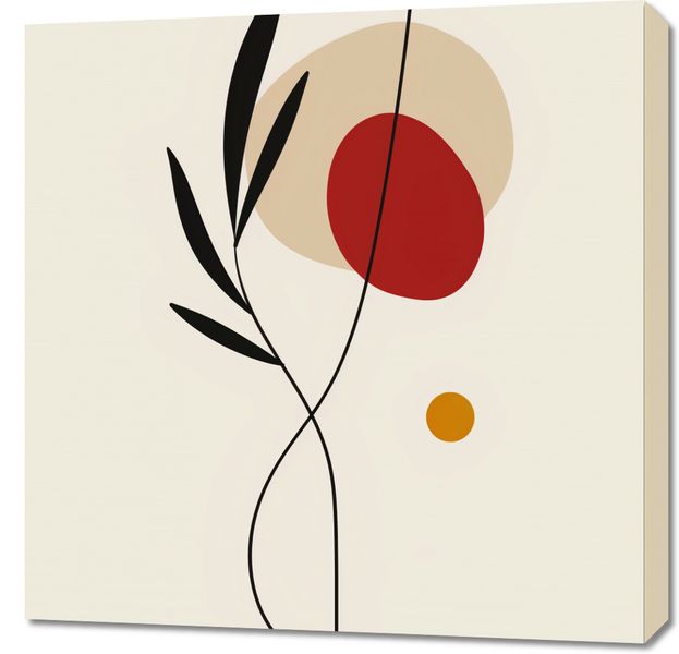 Obraz 70x70cm Esencja Przerysu zdjęcie 1