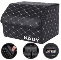 ORGANIZER DO BAGAŻNIKA SAMOCHODU KUFER WZÓR PRZESZYWANY SZTYWNY STYLOWY