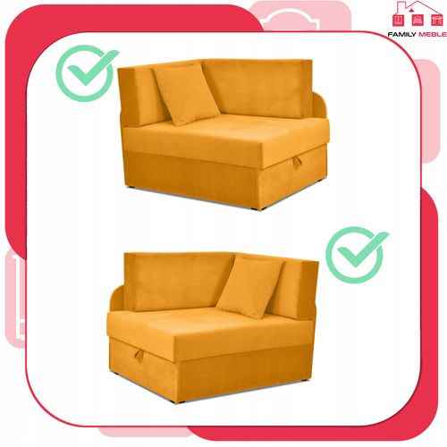 Narożnik dziecięcy Denis rozkładany pojemnik łóżko dla dzieci materac kubuś na Arena.pl