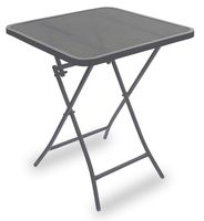 Stolik ogrodowy Filo, składany, metalowy, 60x60x70 cm