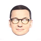 maska papierowa mateusz morawiecki
