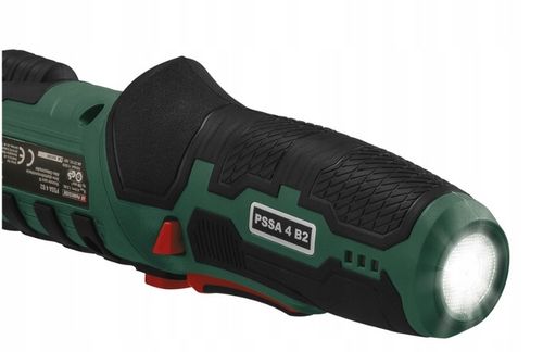 PARKSIDE PSSA 4 B2 Wkrętarka 4V obrotowa rękojeść 10Nm 26 bitów ZESTAW na Arena.pl