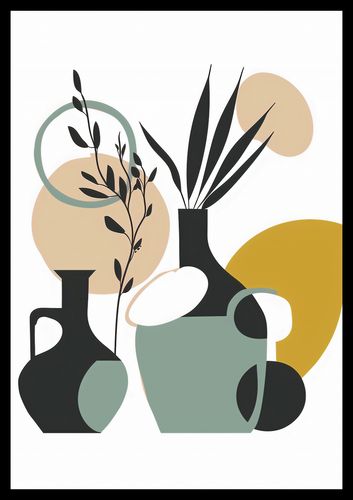 Plakat 68x98cm Modernistyczna Kompozycja na Arena.pl