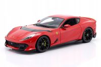 Ferrari 812 Competizione 2021 Rosso Corsa Red Bburago 1:18 1/18 16019 Model