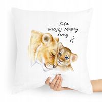 Poduszka Dla Mamy Dzień Mamy Dla Mamy Lwicy Z Nadrukiem Ze Zdjęciem