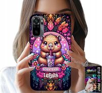 ETUI DO XIAOMI NOTE 10 / 10S - SŁODKA KAPIBARA Z SZEJKIEM, SUPER WZORY