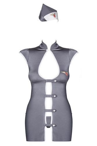 Kostium Gorącej Stewardessy Obsessive - Stewardess S/M na Arena.pl