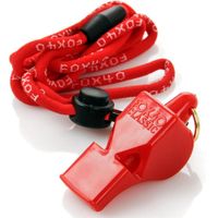 Gwizdek Fox 40 Classic Czerwony i Sznurek