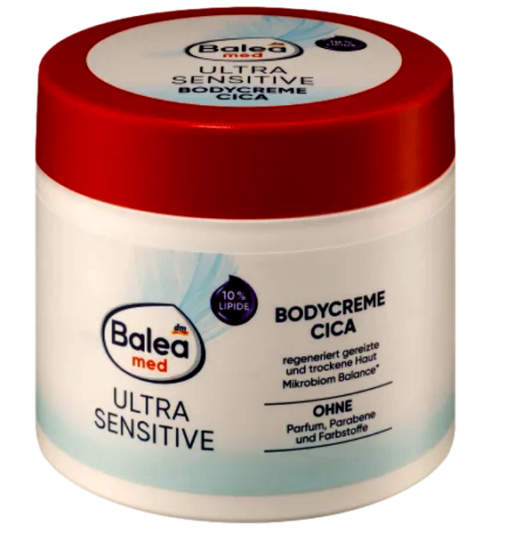 Balea Ultra Sensitive Cica krem do ciała zdjęcie 1