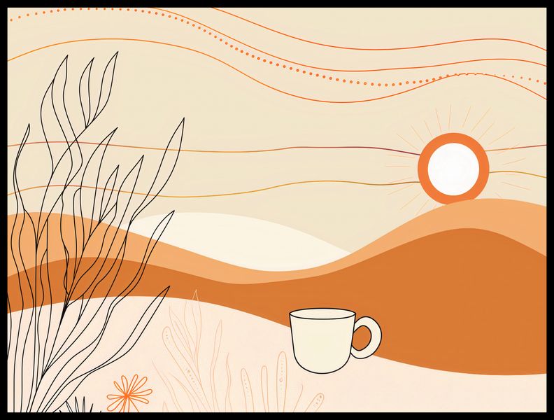 Plakat 80x60cm Ranna Pora zdjęcie 2