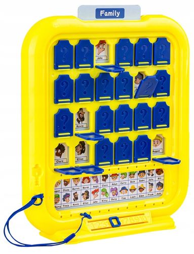 Gra Rodzinna Pamięciowa Edukacyjna "Zgadnij Kto?" 4 Plansze Tablica Karty na Arena.pl