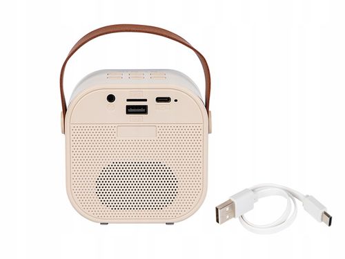 GŁOŚNIK BLUETOOTH PRZENOŚNY KARAOKE RGB 2 MIKROFONY USB SD MINI JACK na Arena.pl