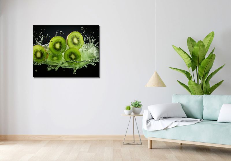 Obraz 90x70cm Energia Kiwi zdjęcie 2