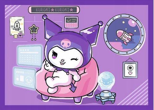 Puzzle 4W1 Dzień Kuromi Hello Kitty 34676 na Arena.pl