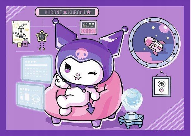 Puzzle 4W1 Dzień Kuromi Hello Kitty 34676 zdjęcie 6