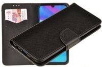 Etui portfel Fancy Case do Huawei P Smart 2019 czarny