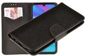 Etui portfel Fancy Case do Huawei P Smart 2019 czarny