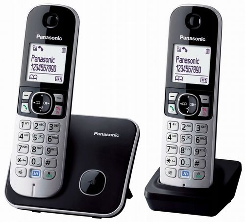 PANASONIC KX-TG 6812 PDB TELEFON DECT 4 SŁUCHAWKI na Arena.pl