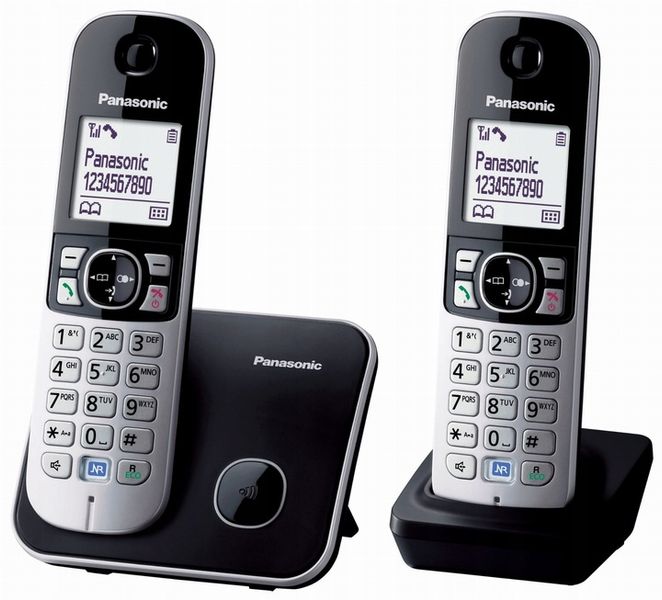 PANASONIC KX-TG 6812 PDB TELEFON DECT 4 SŁUCHAWKI zdjęcie 2