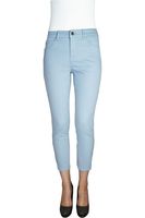 C&A Błękitne Jeansy Crop z Zamkiem - 34 / XS
