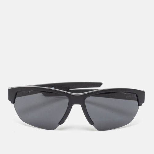 Prada Black SPS03Y Linea Rossa Shield Sunglasses na Arena.pl