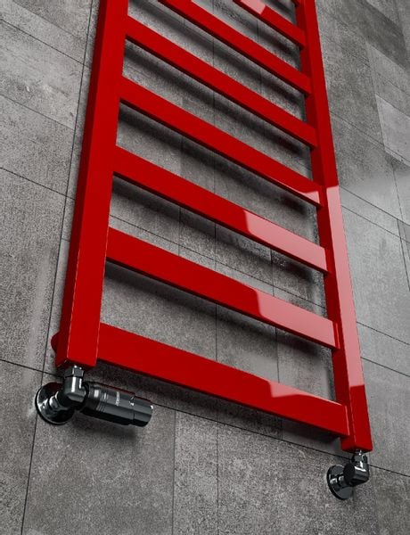 Grzejnik łazienkowy PANDORA INSERT 100/50 CZERWONY zdjęcie 6