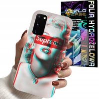 ETUI DO SAMSUNG S20 - Monroe MODNE KOBIECE WZORY + FOLIA