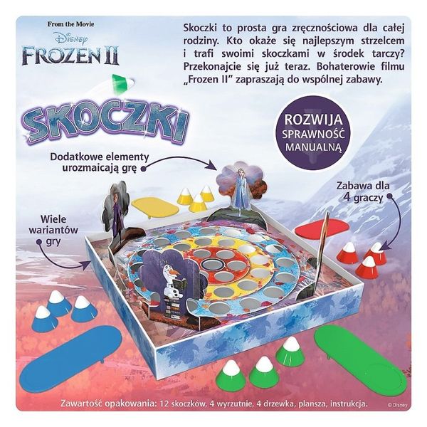 TREFL 01902 Gra Skoczki Frozen 2 zdjęcie 2