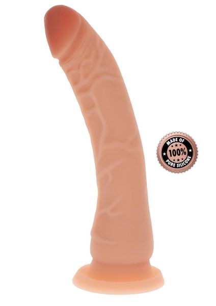 Silicone Dong 8.5 Inch Light Skin Tone zdjęcie 1