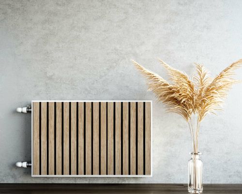 Mata MAGNETYCZNA Na Grzejnik LAMELE Deski Imitacja Drewna 80cm x 60cm na Arena.pl