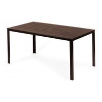 STÓŁ OGRODOWY MODERNHOME POLYWOOD 156X78CM BRĄZOWY ODPORNY