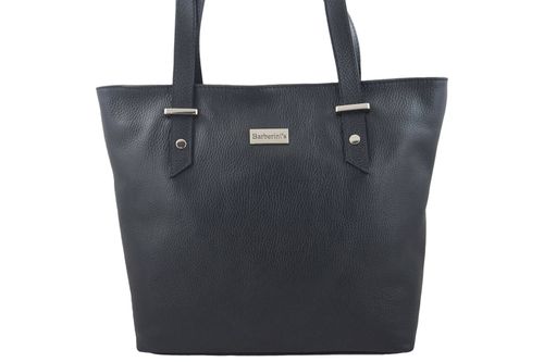 Shopper bag - duża torebka miejska - Czarna na Arena.pl