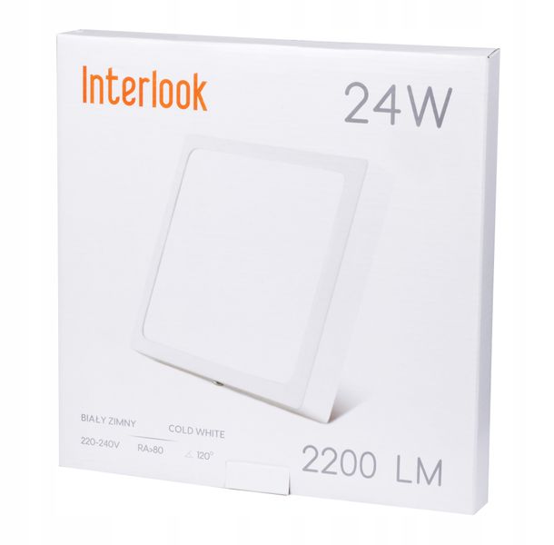 PLAFON LED PANEL NATYNKOWY NIEMRUGAJĄCY CCD 24W zdjęcie 4